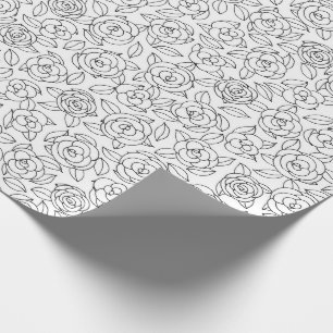 Färga ditt egna romönster presentpapper