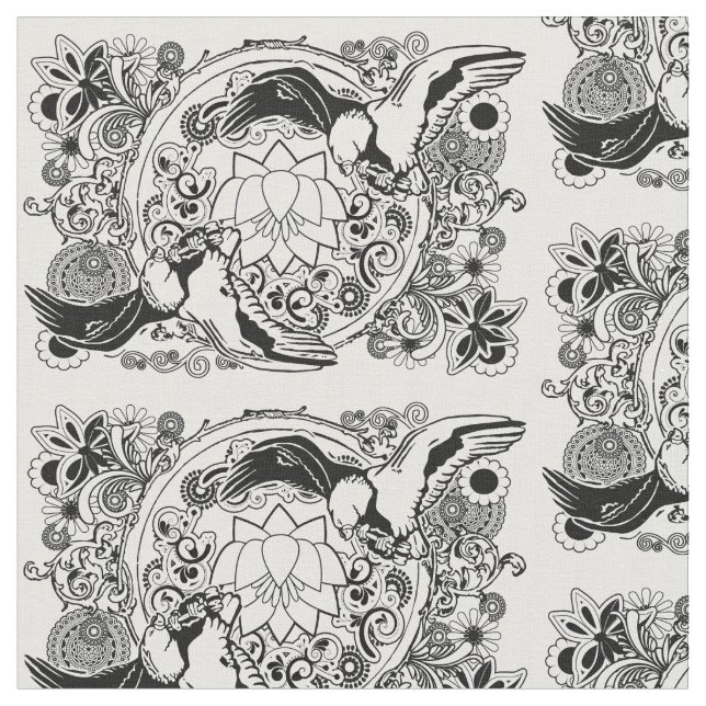 Färga ditt egna tyg (Närbild)