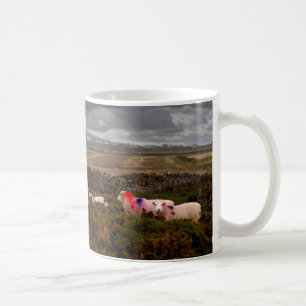 Färga får kaffemugg