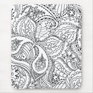 Färga färgsfärgsfärgsbild Ny Blommigt i design Aes Musmatta