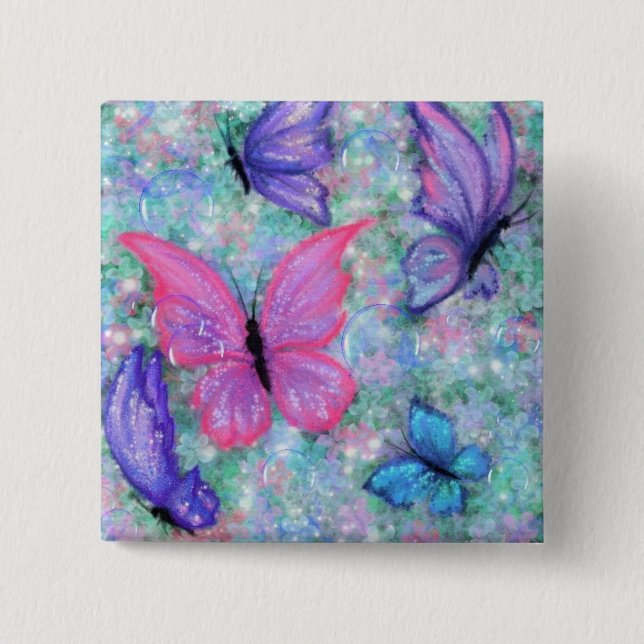 Färga fjärilar som flyger - Joy Knapp (Framsida)