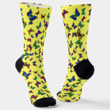 Färga fjärilsocklar