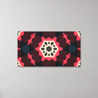 Färga hörnSvälld arbetsyta för popup-teckning Canvastryck