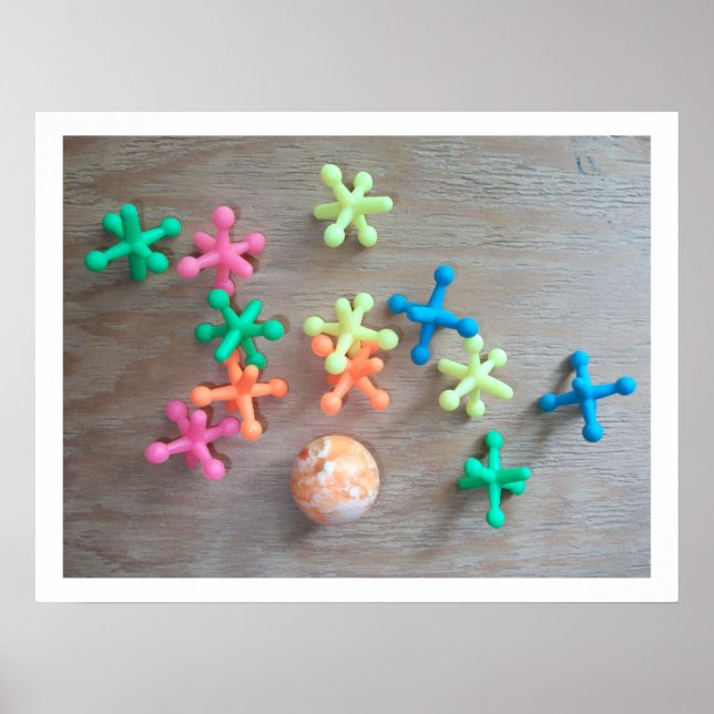 Färga Jackar i Leksak och Boll Poster (Framsidan)