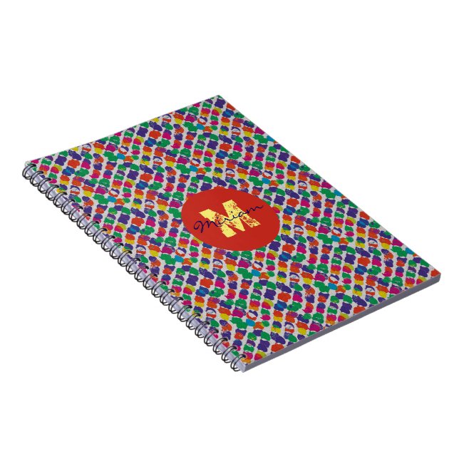 Färga ljud. anteckningsbok (Högra Sidan)