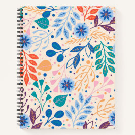 Färga Löv Modern Foliage Mönster