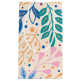 Färga Löv Modern Foliage Mönster