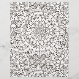 Färga Löven Skrapbok, Daisy Papper