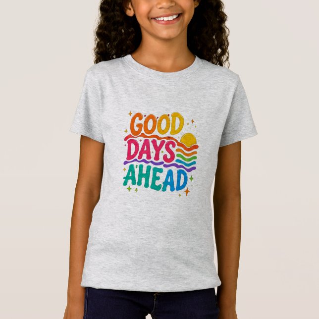 Färga Mig Glad T Shirt (Framsida)