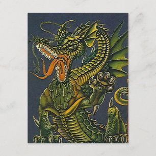Färga Party Dragon ~Anpassa dessa inbjudningar