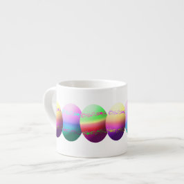 Färga Påskägg Espresso Mugg Espressomugg