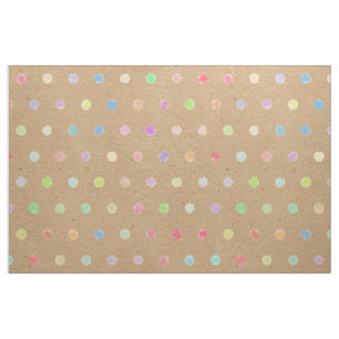 Färga Polka dots på Papprare bakgrund för Faux Tyg
