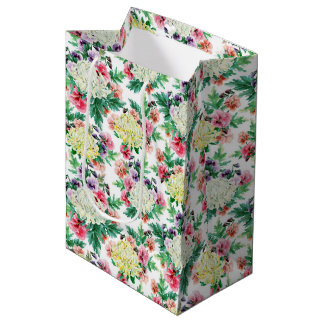 Färga sommarblommor mönster