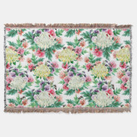 Färga sommarblommor mönster
