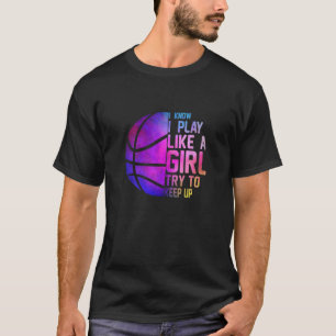 Färga tonåringar Kvinnor jag vet att jag spelar so T Shirt