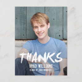 Färga Town Studenten tackkort Vykort