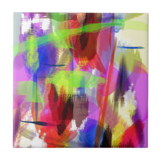 färgabstrakt (8) kakelplatta