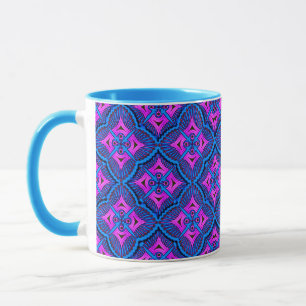 Färgad 3D Digital Art Combo Mugg
