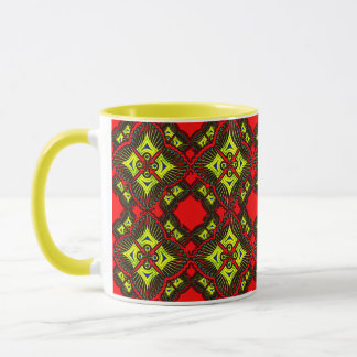 Färgad 3D Digital Art Combo Mugg