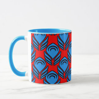 Färgad 3D Digital Art Combo Mugg