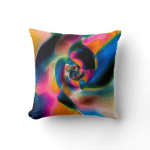 Färgad abstrakt tvinnat linjer i ljusskulptur