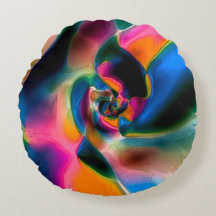 Färgad abstrakt tvinnat linjer i ljusskulptur