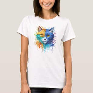 Färgad bild T-Shirt