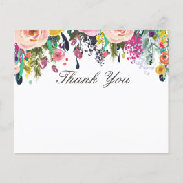 Färgad Blommigt Beauty Salon Tack Flyer