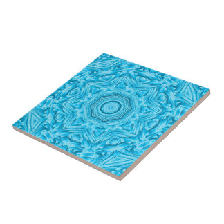 färgad blommigt marmorerad mandala boho chic stil kakelplatta