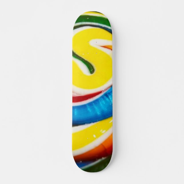 Färgad Candy Skateboard (Framsida)