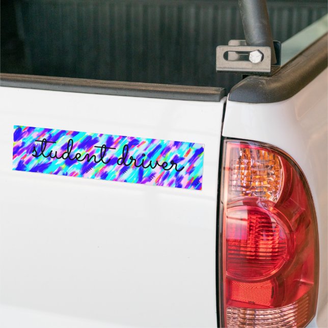 Färgad Chaos Bumper Sticker Bildekal (På lastbil)