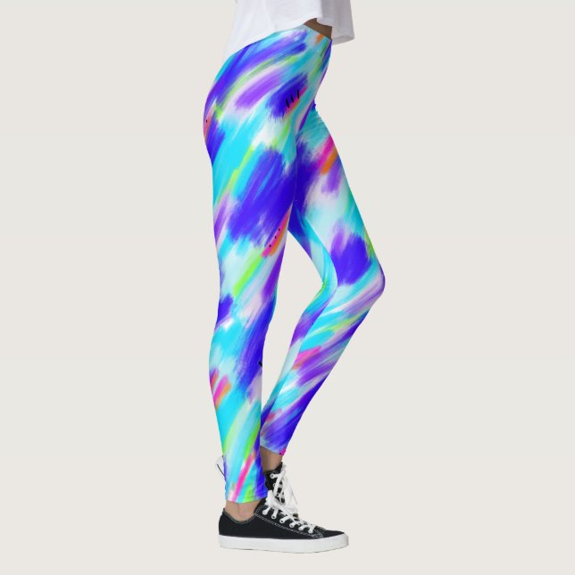 Färgad Chaos Leggings (Höger)