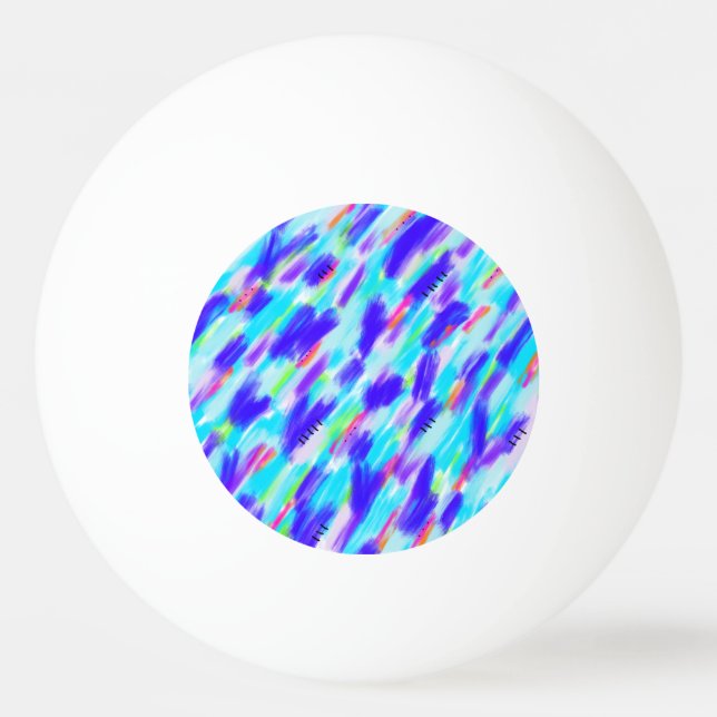 Färgad Chaos Pingisboll (Framsidan)