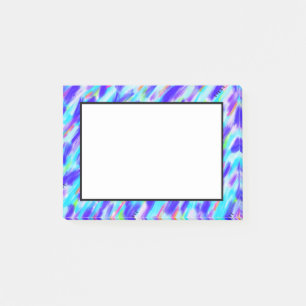 Färgad Chaos Post-it Notes Block