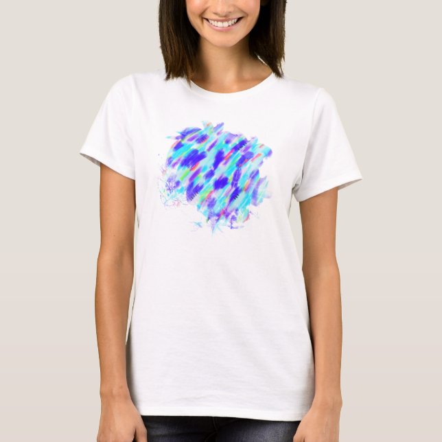 Färgad Chaos T-Shirt (Framsida)