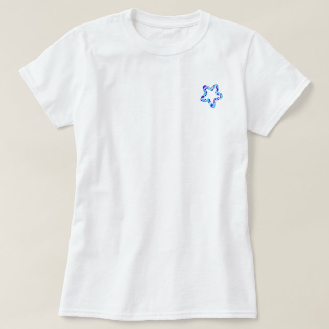 Färgad Chaos T-Shirt (Design framsida)
