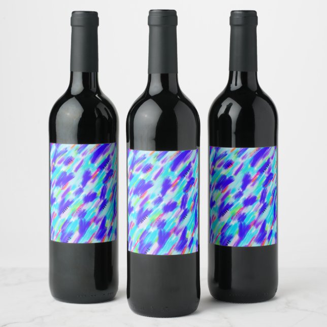 Färgad Chaos Vin-etikett Vinflaska Etikett (Flaskor)