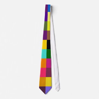 Färgad Checker Tartan Play Abstrakt Art Slips