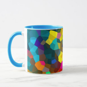 Färgad Crystals Mugg