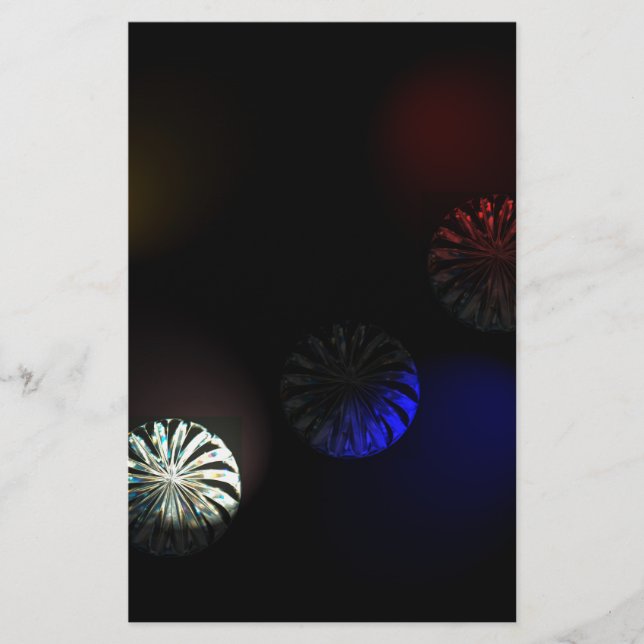 Färgad Cystal Imager Brevpapper (Framsida)