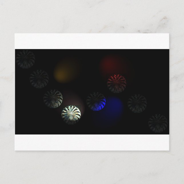 Färgad Cystal Imager Vykort (Framsida)