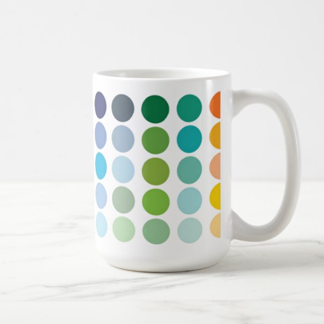 Färgad Dots Mugg (Höger)