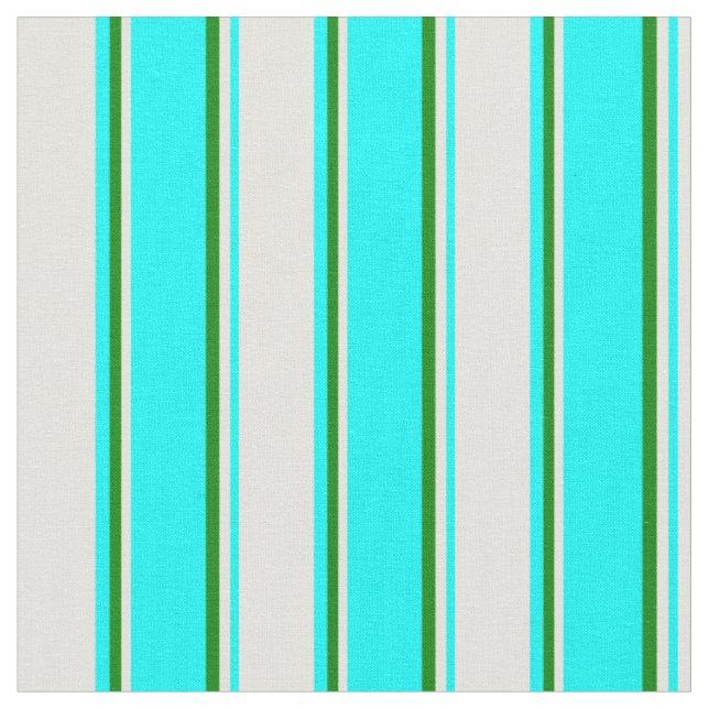 Färgad för cyan, ljus Gult och Grönt Tyg (Närbild)