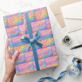 färgad för elegant med pastellljus presentpapper