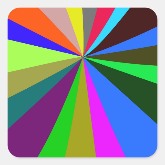 färgad för starkt klistermärke (Framsida)