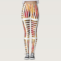 Färgad Geometric Abstrakt Rand Mönster