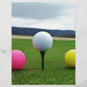 Färgad Golf Bollar, bergsgaranti