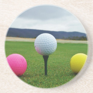 Färgad Golf Bollar, bergsgaranti Underlägg Sandsten
