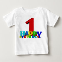 Färgad Grattis på födelsedagen Typografi