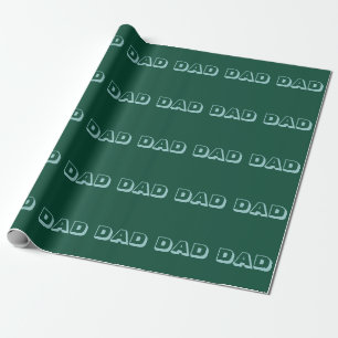 Färgad grönt slå in papper presentpapper